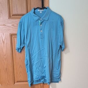 Peter Millar Aqua Polo Shirt